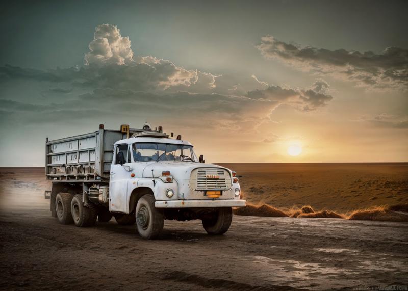 49064-2675082310-raw, white tatra148 construction truck, serengeti savannah , epic, absurdres, cinematic, dynamic view angle, volumetric lights,.png